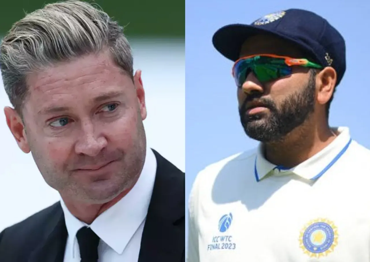 Michael Clarke And Rohit