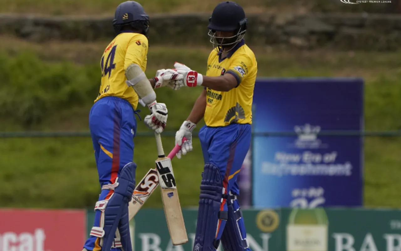 Tamim Iqbal and Upul Tharanga. (Photo via Everest Premier League)