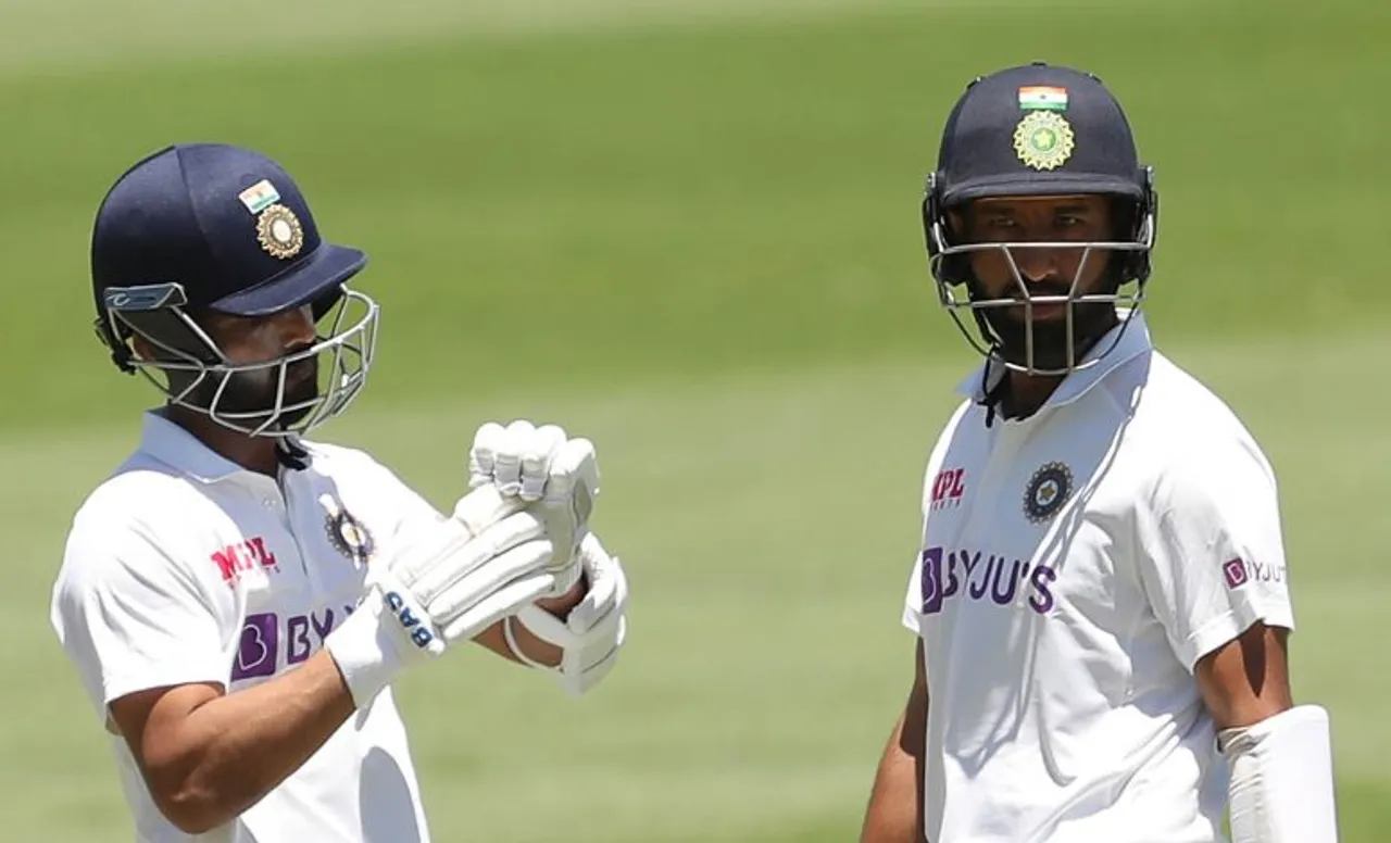 Ajinkya Rahane and Cheteshwar Pujara.