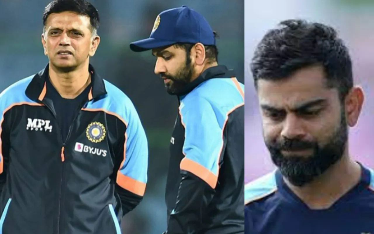 Virat Kohli, ROHIT, RAHUL DRAVID