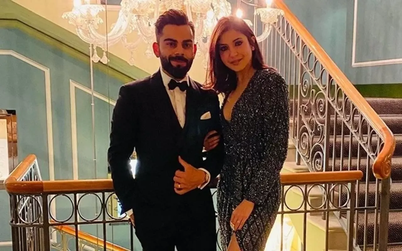 Virat Kohli and Anushka Sharma. (Photo Source: Twitter)