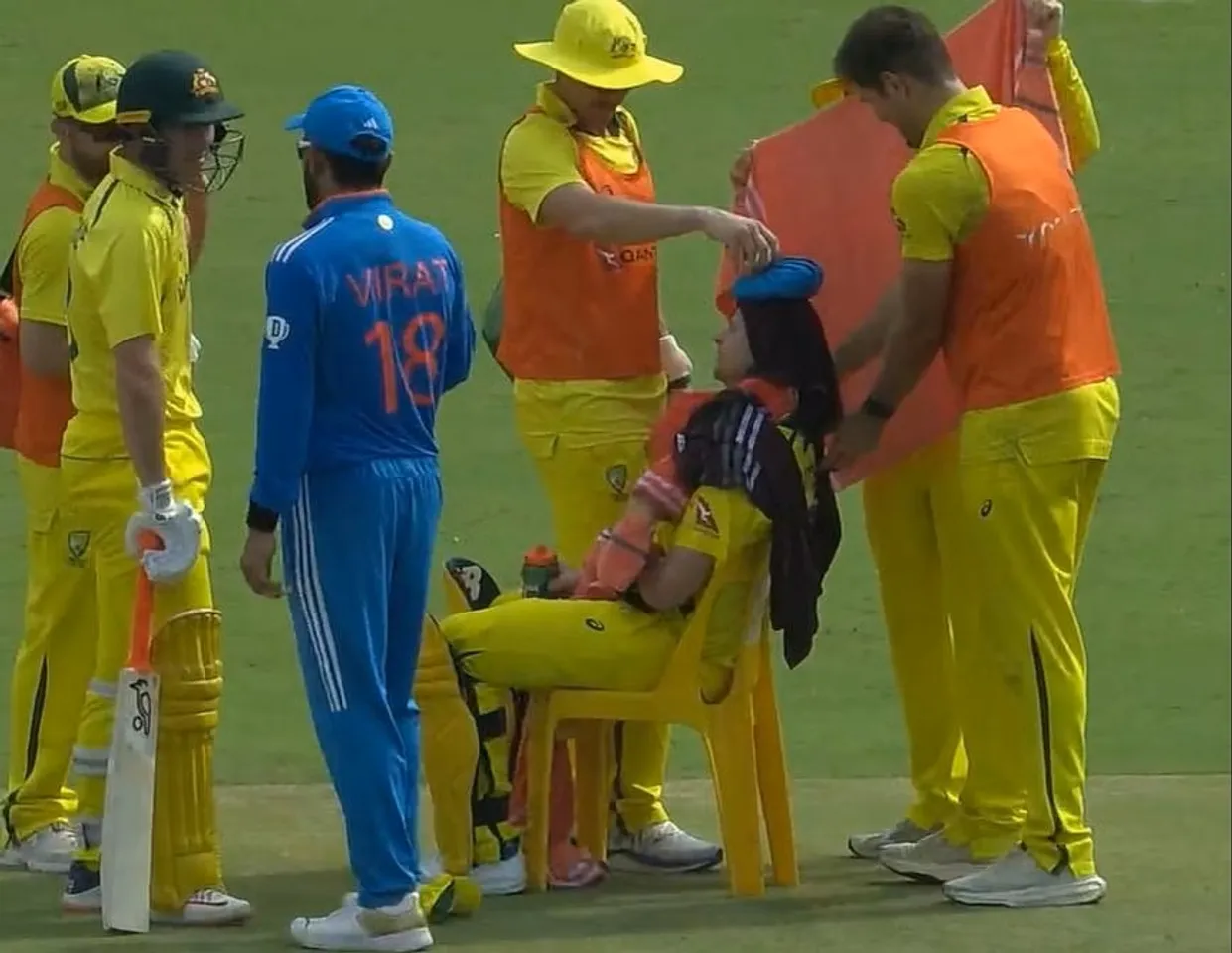 IND vs AUS तीसरे वनडे के दौरान विराट कोहली ने मार्नस लाबुशेन का मजाक उड़ाया; देखें वीडियो