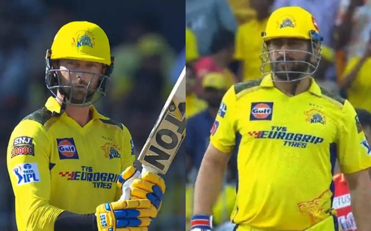 CSK vs PBKS डेवोन कॉनवे धोनी