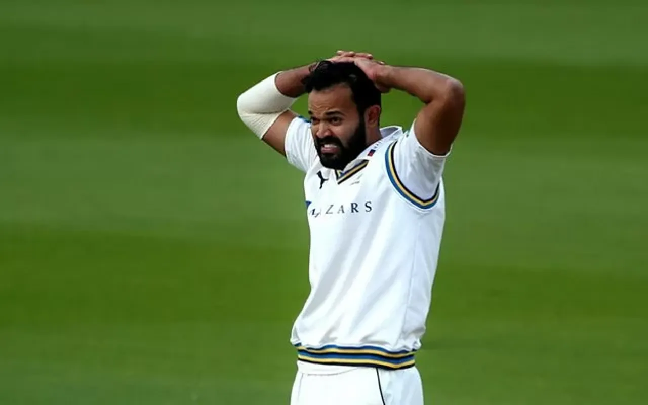 Azeem Rafiq. (Photo by Charlie Crowhurst/Getty Images)