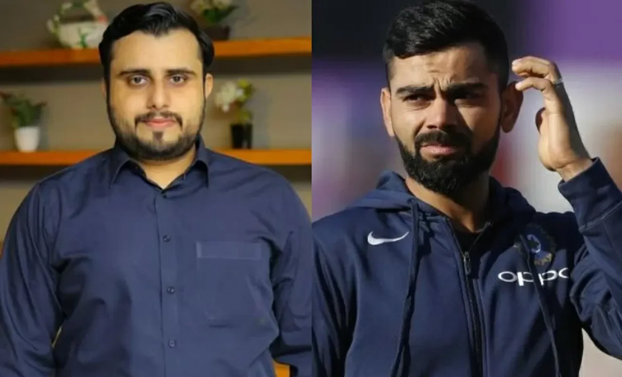 Farid Khan and Virat Kohli