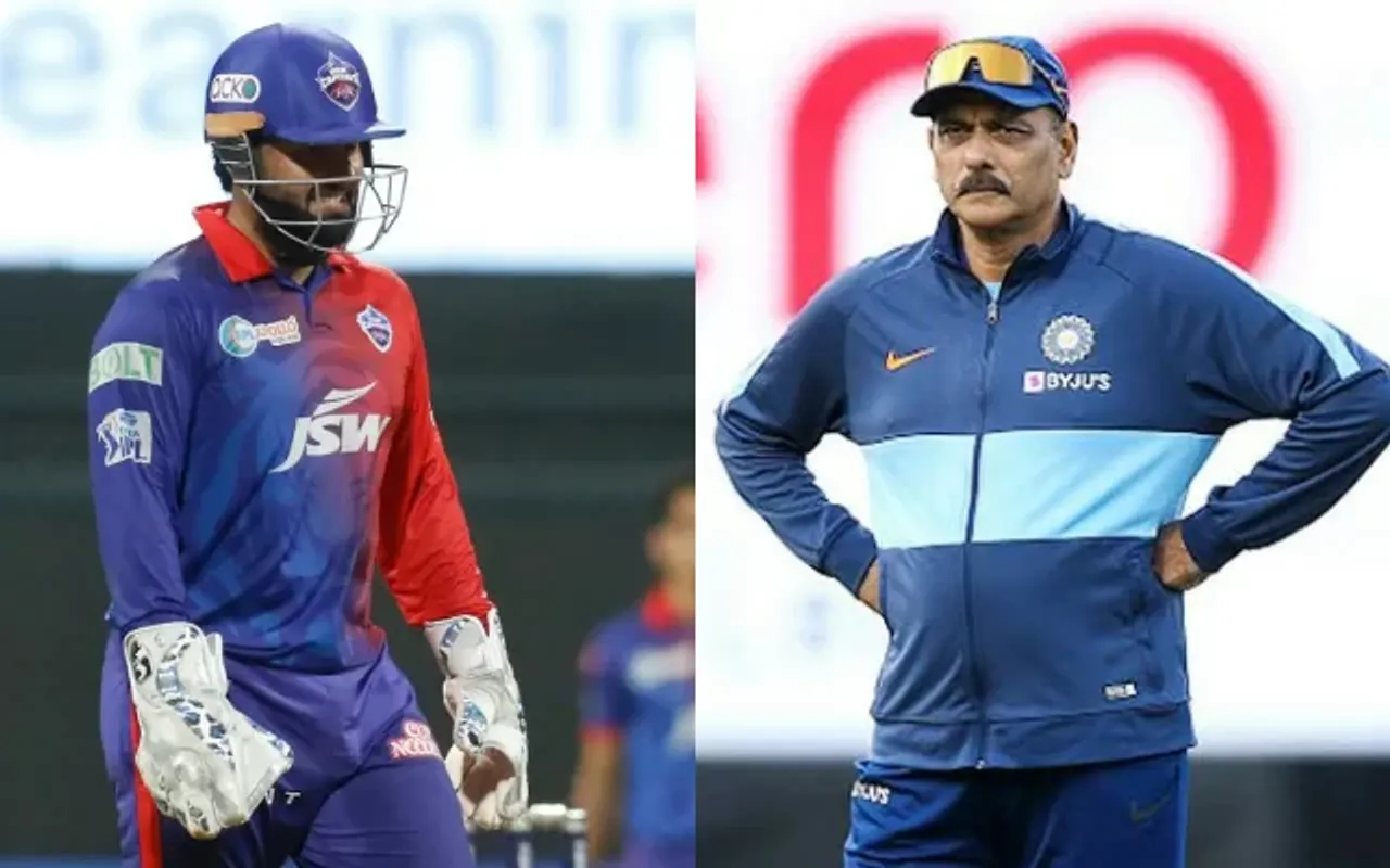 Rishabh Pant and Ravi Shastri (Photo Source: IPL/BCCI)