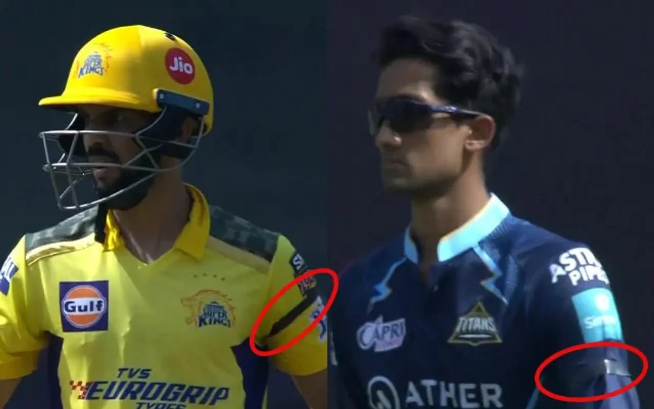 CSK-and-GT-players-wearing-armbands. (Photo Source: Disney+Hotstar)