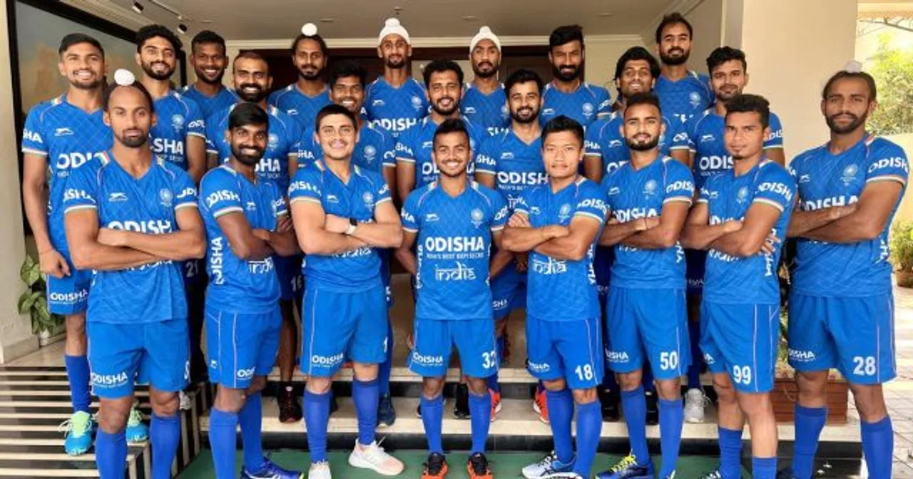 Indian men's hockey team. (Photo Source: Twitter)