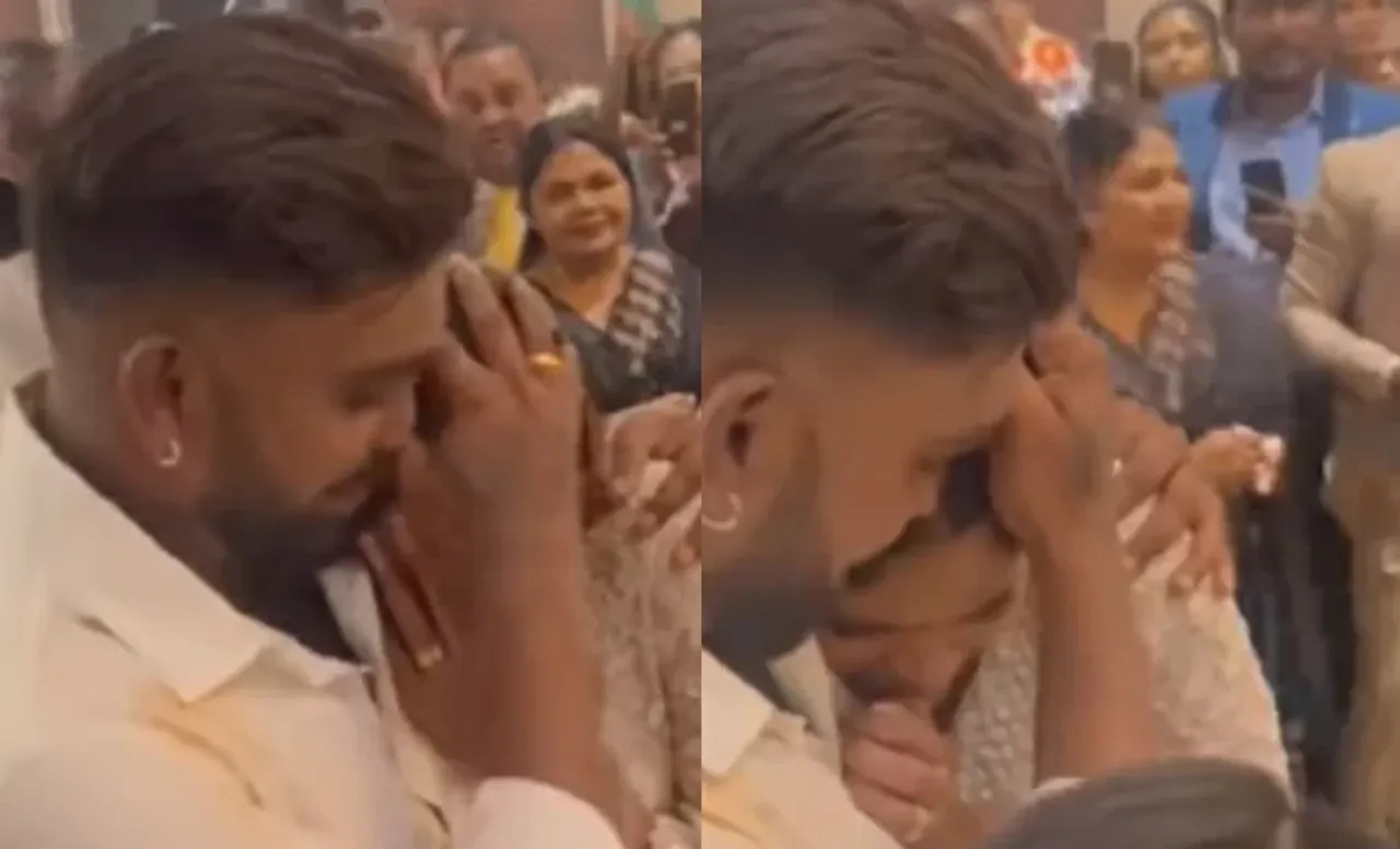 बहन की शादी में फूट-फूट कर रोए वानिंदु हसरंगा, वायरल हो रहा बेहद इमोशनल वीडियो