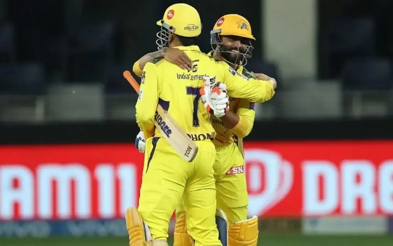 MS Dhoni and Ravindra Jadeja. (Photo Source: IPL/BCCI)