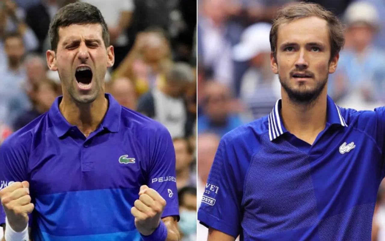 Novak Djokovic vs Daniil Medvedev. (Photo Source: USA Today)