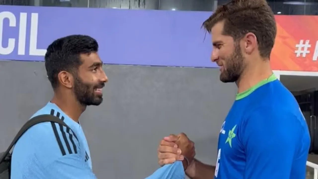 shaheen and bumrah शाहीन अफरीदी