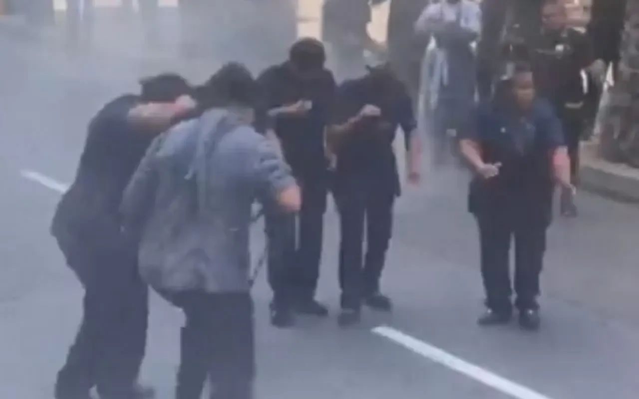 Hotel staff dancing. (Photo Source: Instagram)