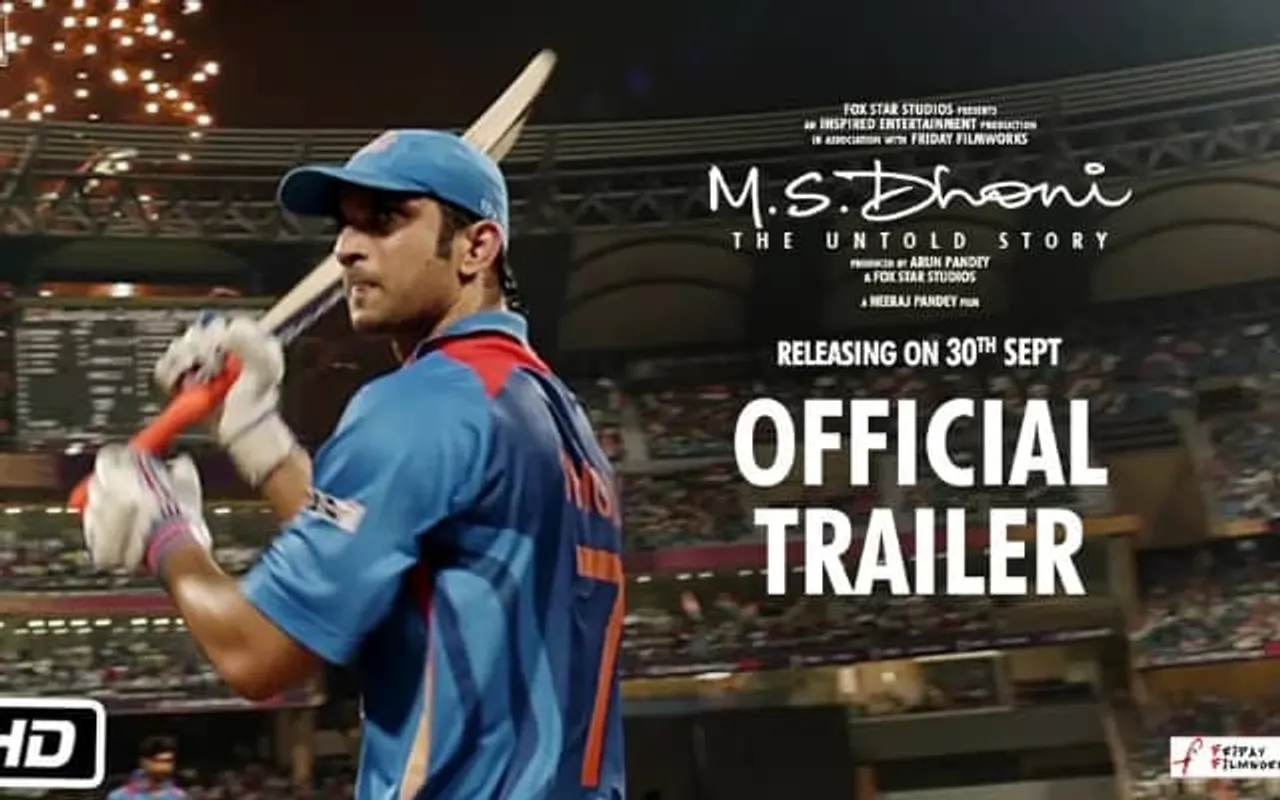 MS Dhoni- The Untold Story Re-Release (Pic Source-Twitter)