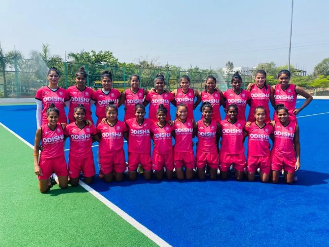 Indian women junior hockey team. (Photo Source: Twitter)