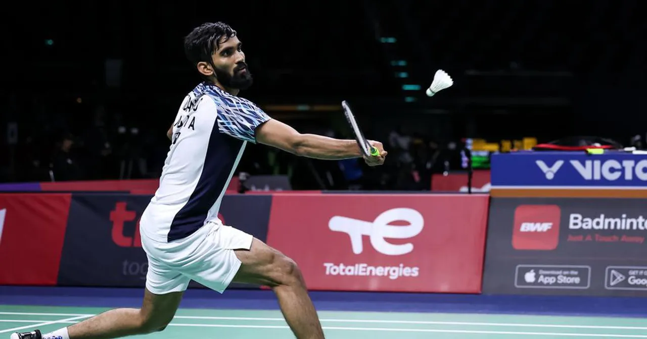 Kidambi Srikanth. (Photo Source: Twitter)