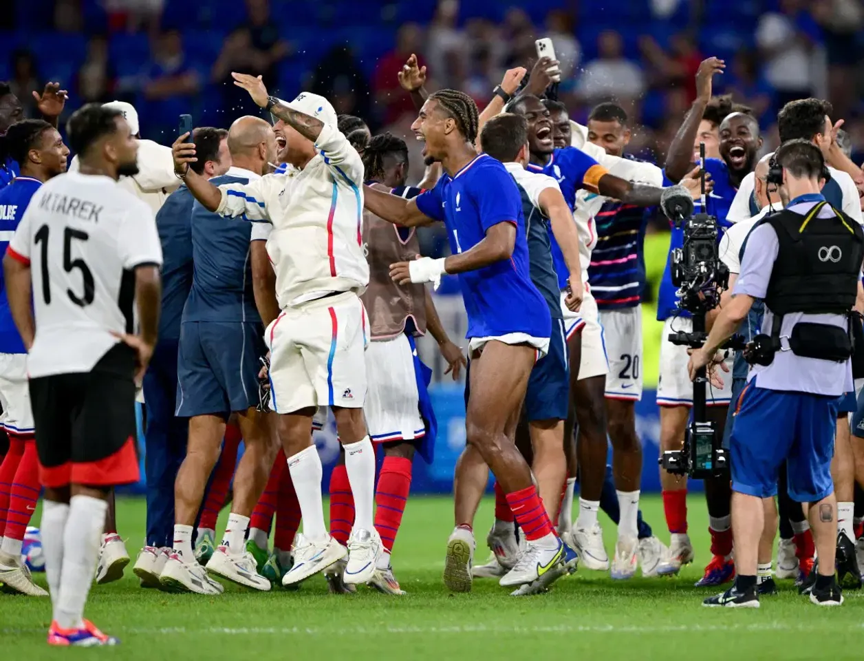 France beat Egypt to set up Olympics men’s football final against Spain