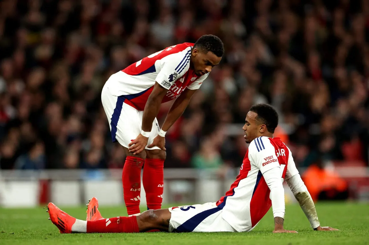 Arsenal learn extent of Gabriel injury suffered against Liverpool