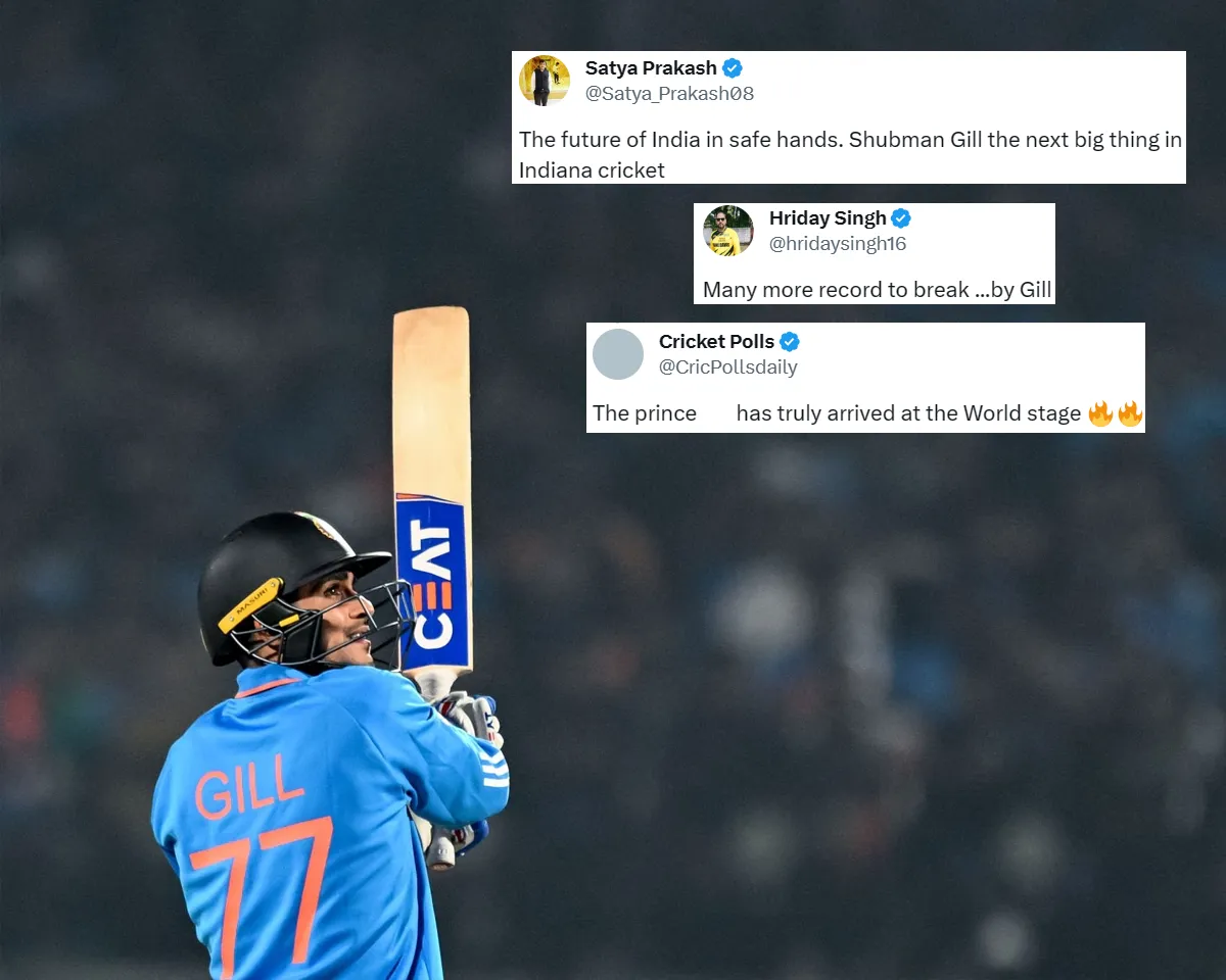 Shubman Gill (Source: Twitter)