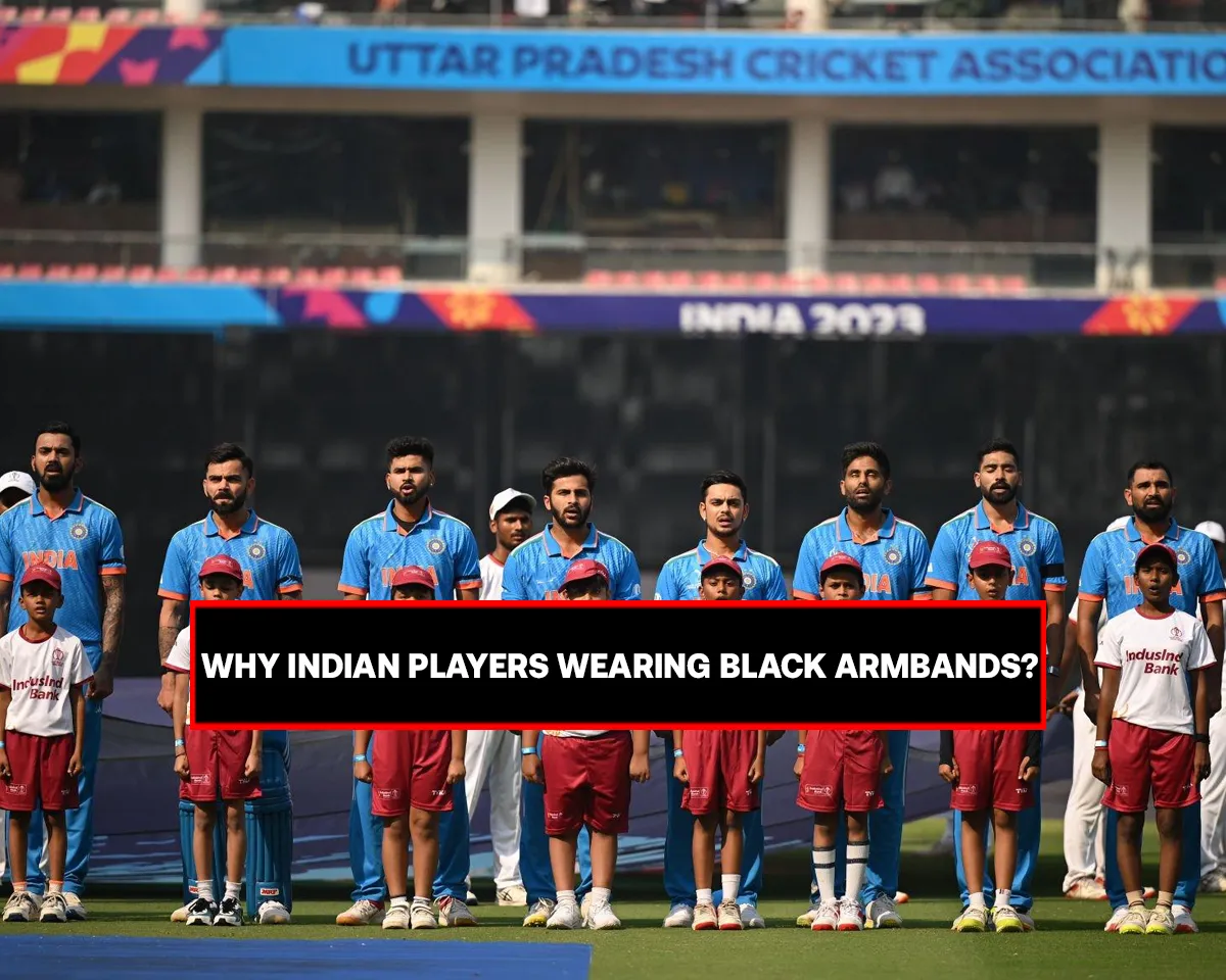 IND vs ENG ODI World Cup 2023: Indian players are wearing Black Armbands to honor this Veteran Indian Player