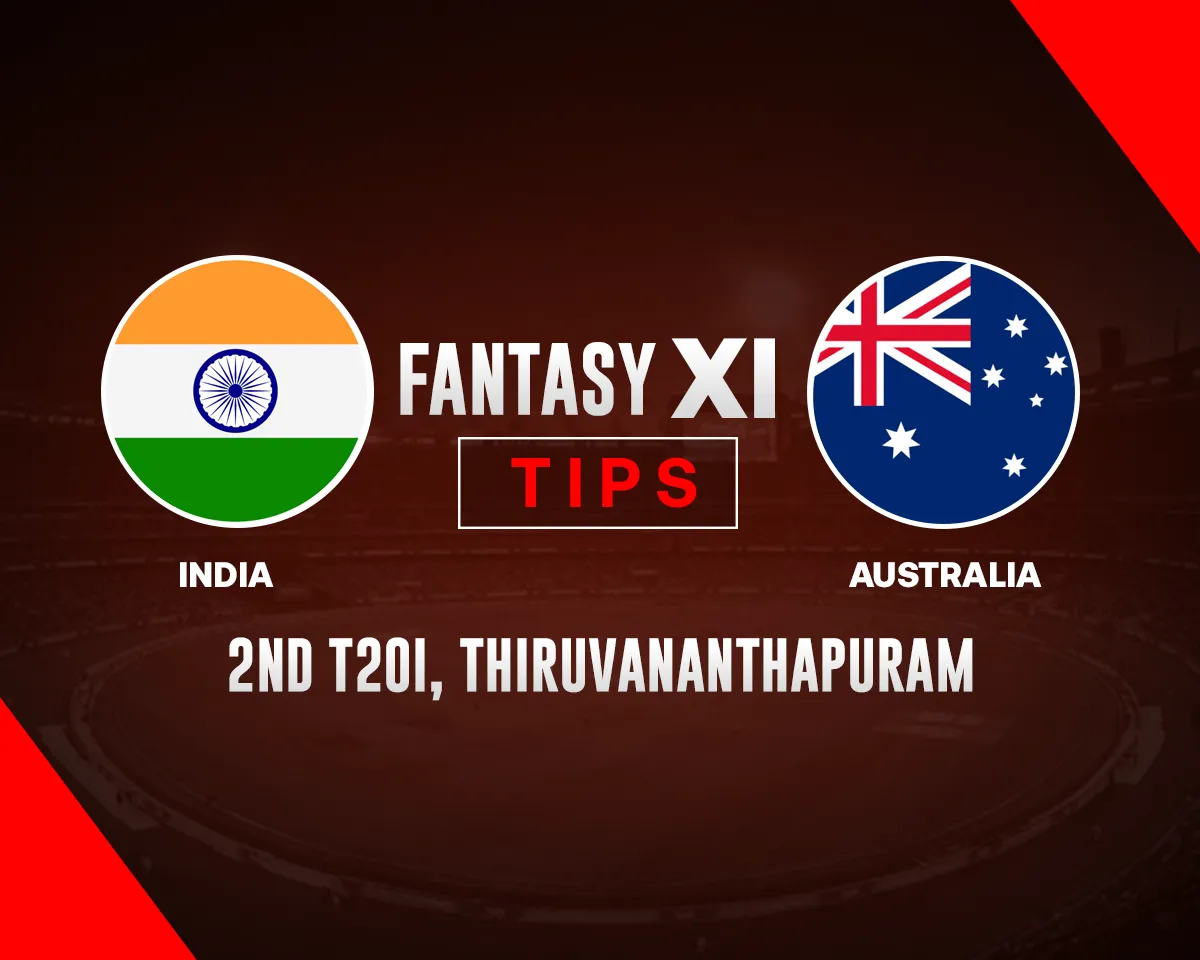 IND vs AUS Dream11 Prediction for Australia tour of India 2023 2nd T20I, Playing XI, and Captain and Vice-Captain Picks