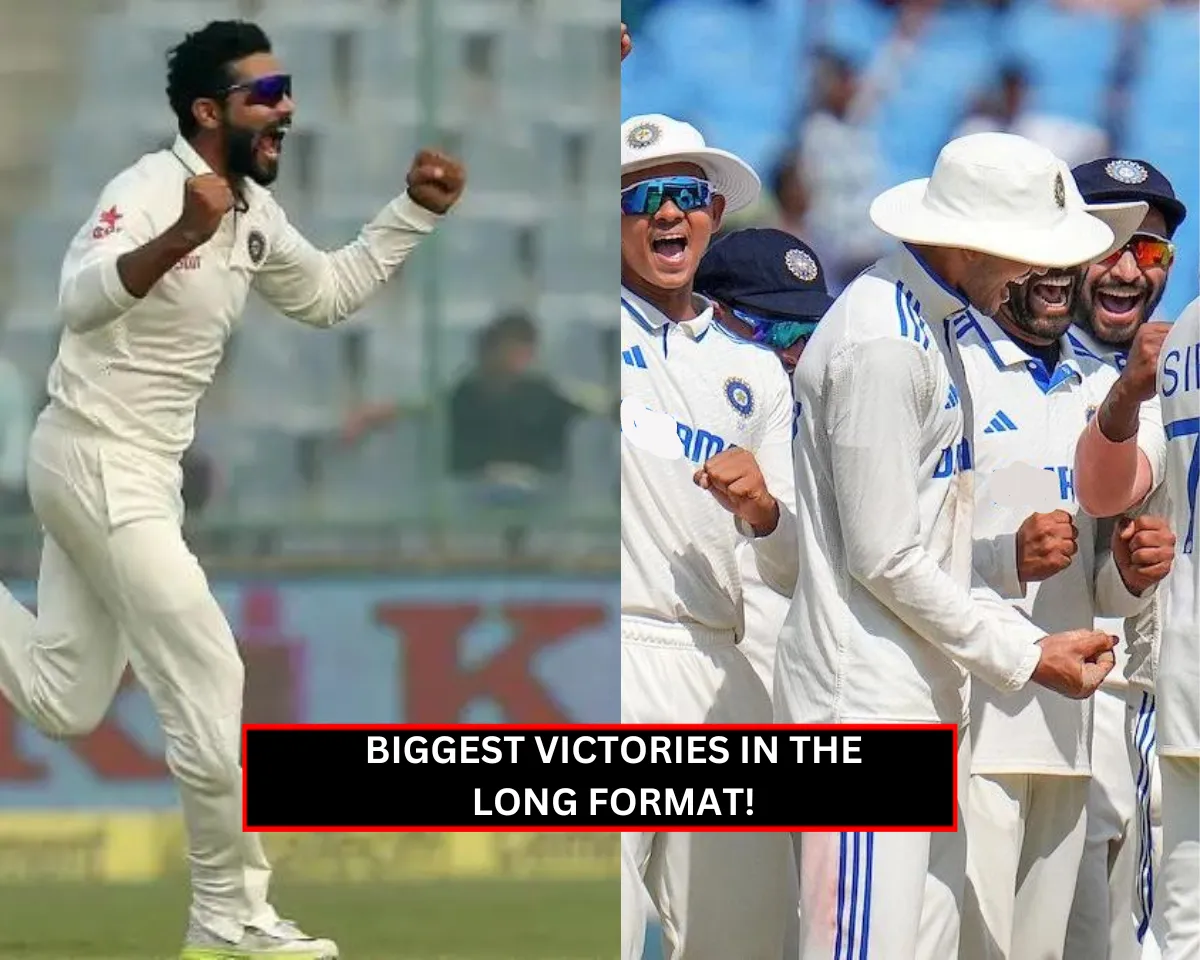 India's Top 5 Biggest Test Wins by Runs