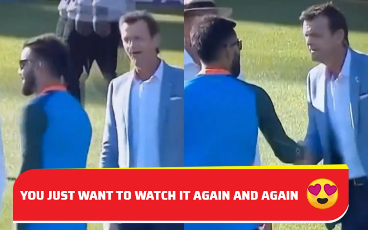 Virat Kohli and Adam Gilchrist