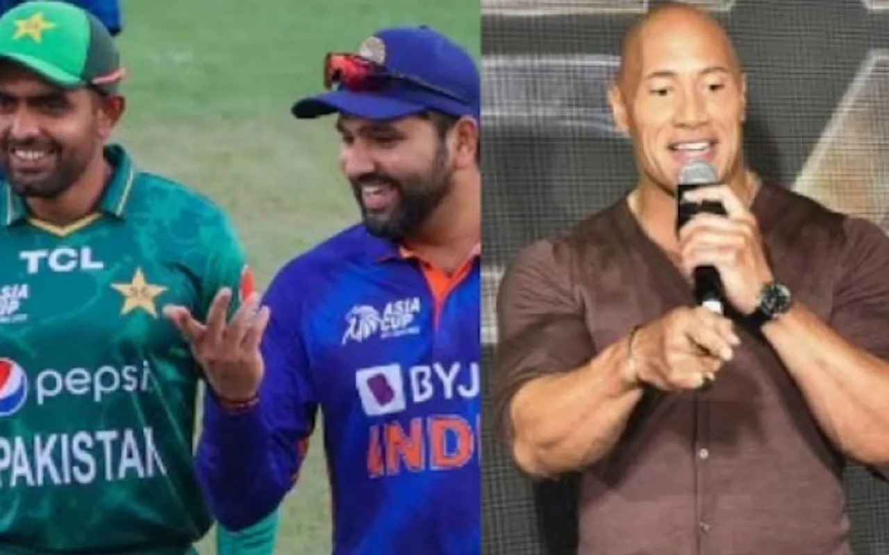 India vs Pakistan-Dwayne Johnson