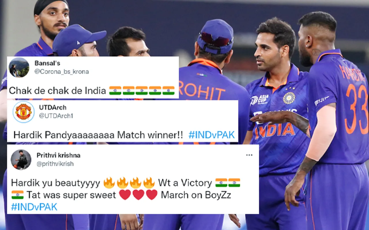 India clinched a massive win against Pakistan in the second match of The Asia Cup 2022