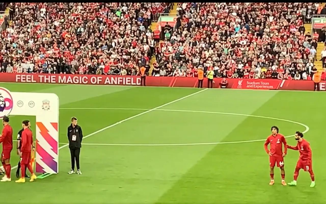 Mohamed Salah, Trent Alexander-Arnold were caught day dreaming ahead of their clash against Crystal Palace