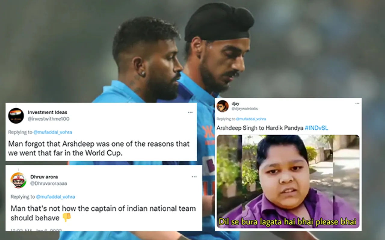 Arshdeep Singh Hardik Pandya