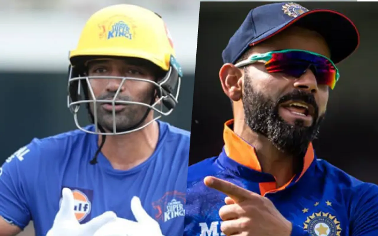 Virat Kohli and Robin Uthappa