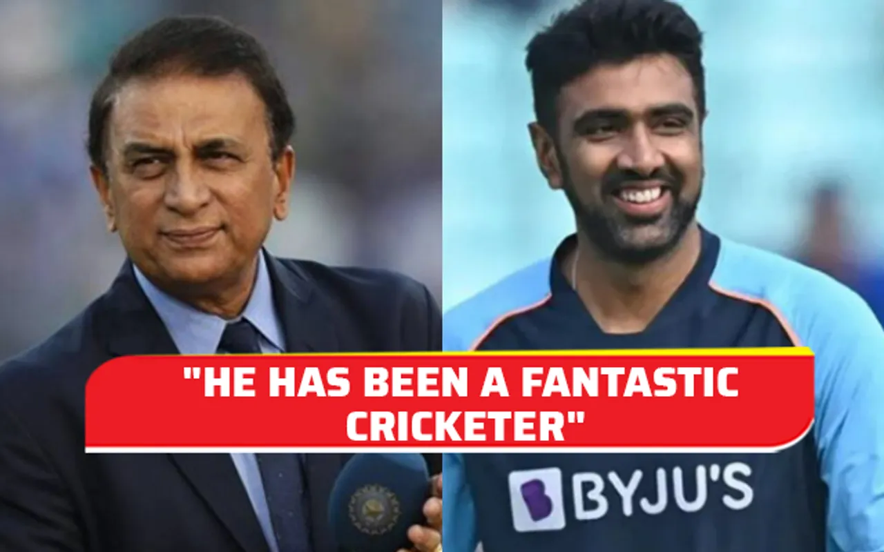 Sunil Gavaskar and Ravi Ashwin