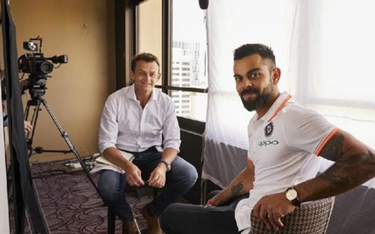 Virat Kohli and Adam Gilchrist