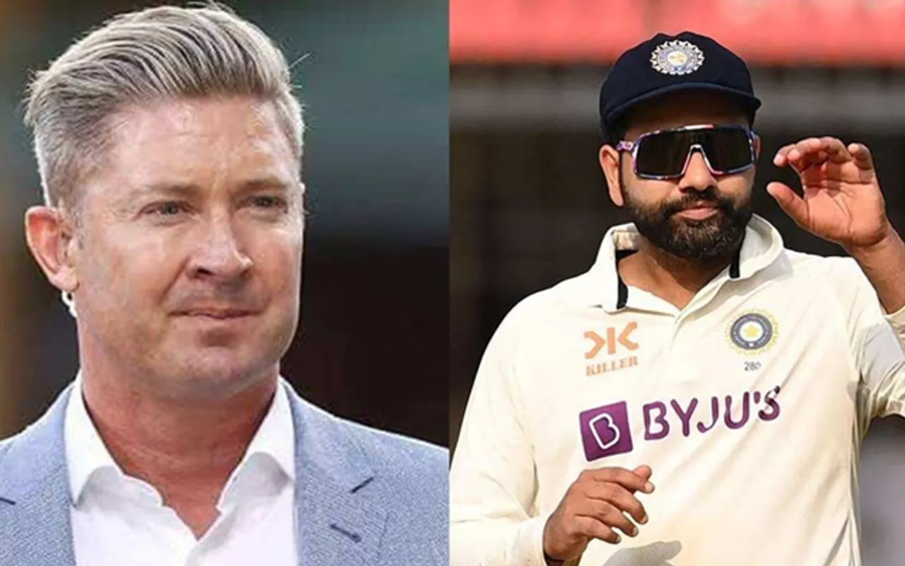 'Kaunse nashe karke aye ho?' - Fans react as Michael Clarke backs Rohit Sharma after humiliating loss in WTC Final to Australia