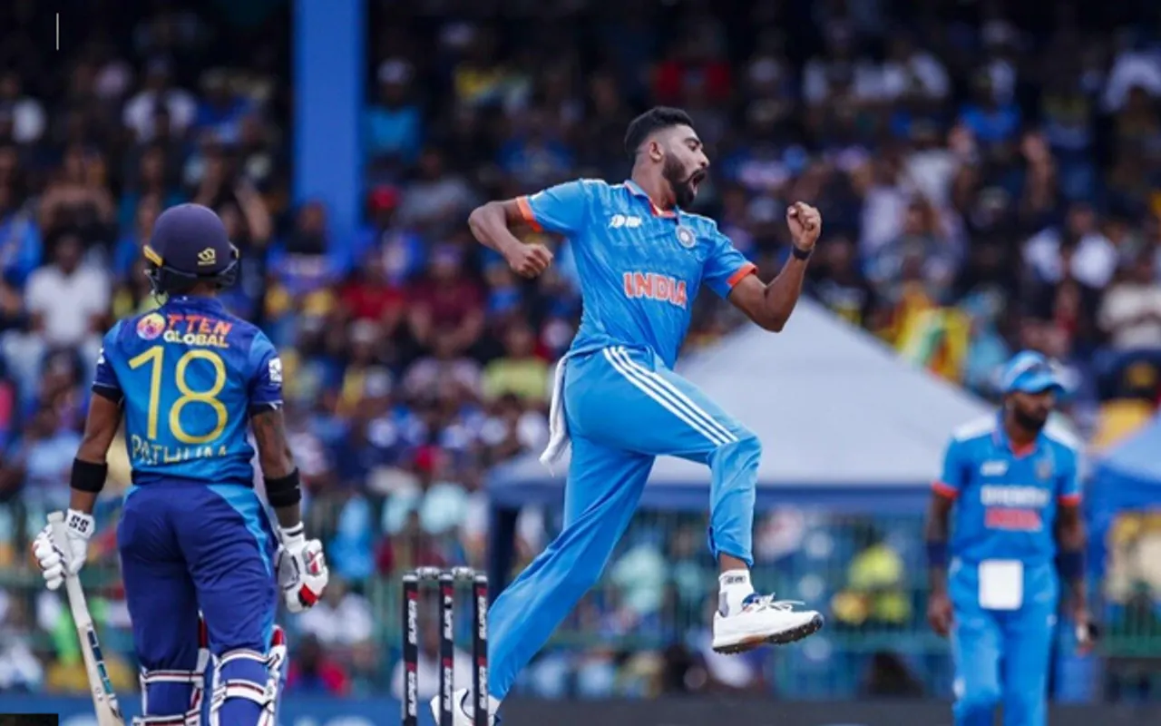 WATCH: Mohammad Siraj blows the Sri Lankan batting away with his first ODI fifer