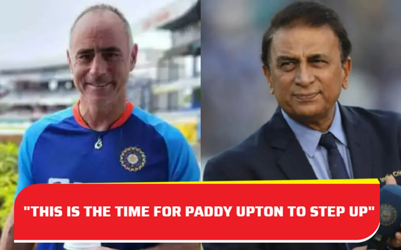 Paddy Upton, Sunil Gavaskar