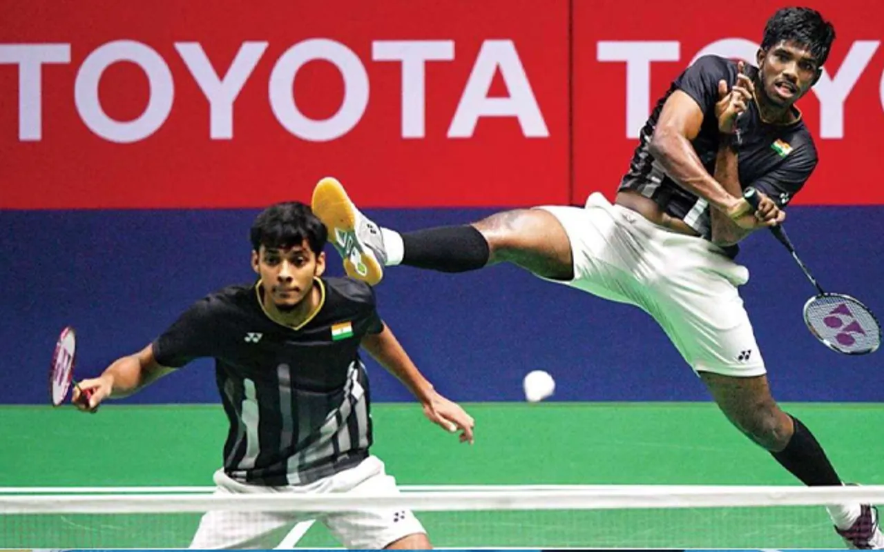 Satwiksairaj Rankireddy and Chirag Shetty marched on to the semi finals at the BWF World Championships