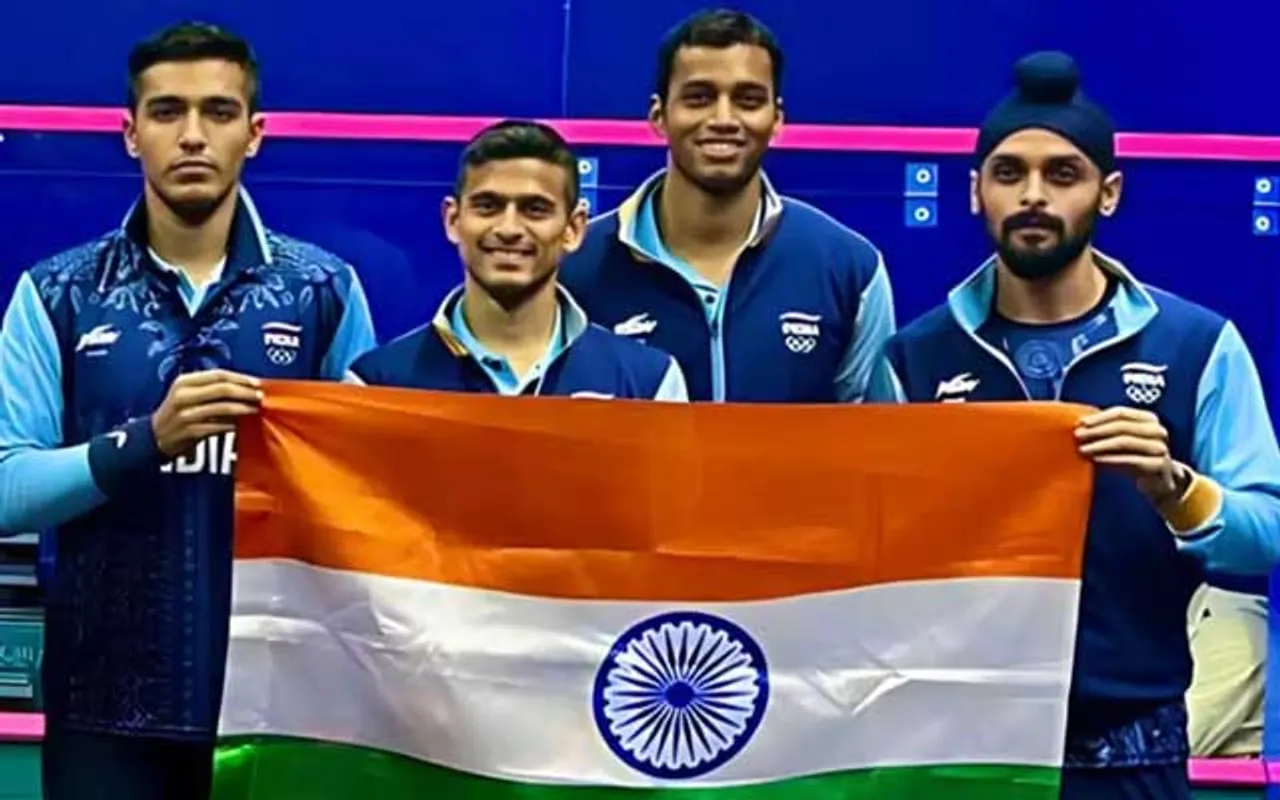 Asian Games 2023: India clinches gold medal in men's squash team event by 2-1 triumph over Pakistan
