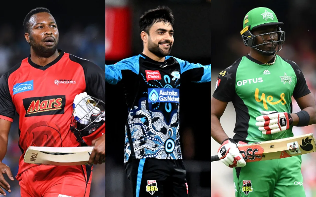 Stars Rashid ,Pollard ,Bravo to be part of BBL inaugural overseas draft