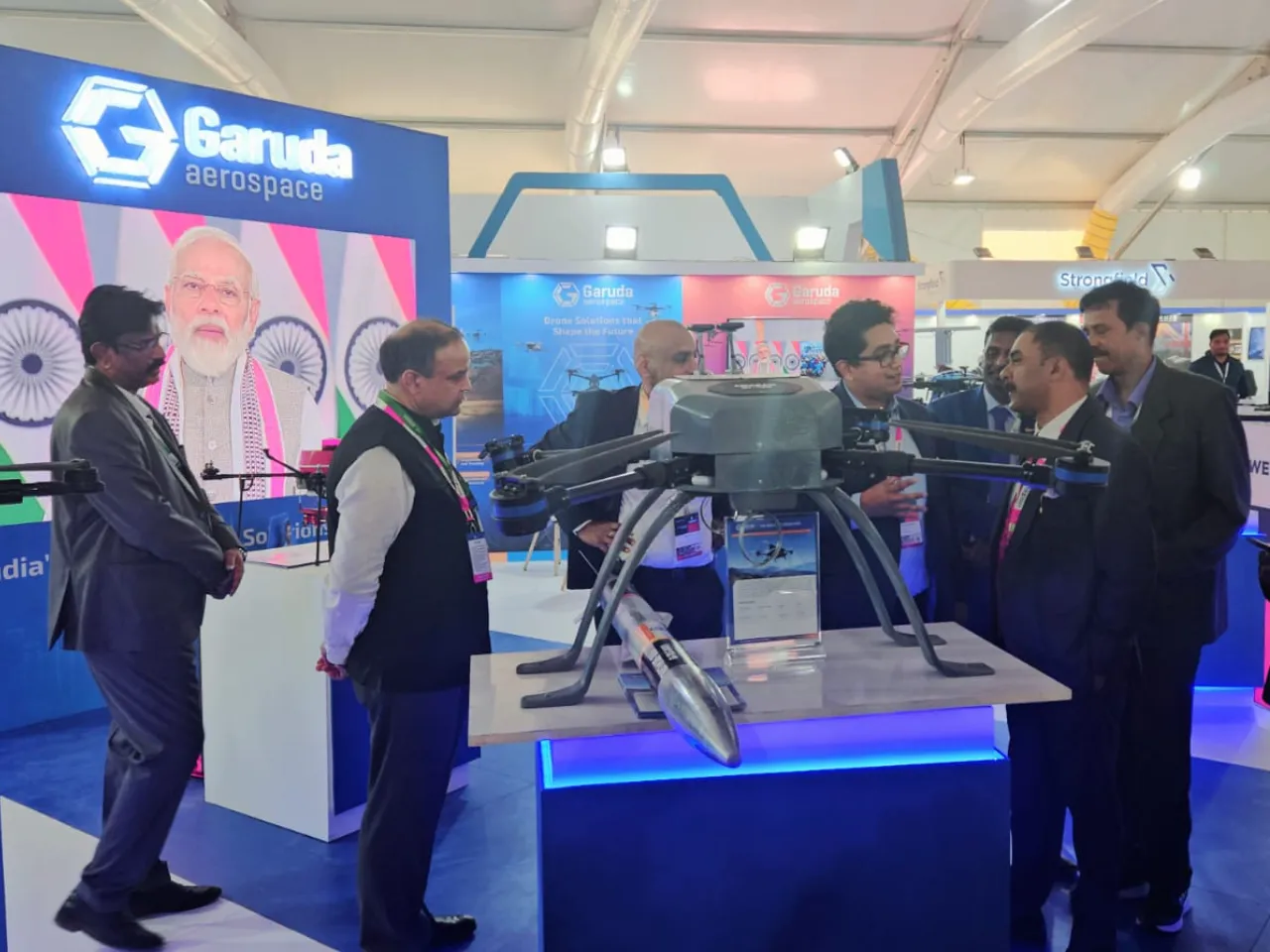Garuda Aerospace Launches MV 1000 AMARAN Drone for Defense Sector