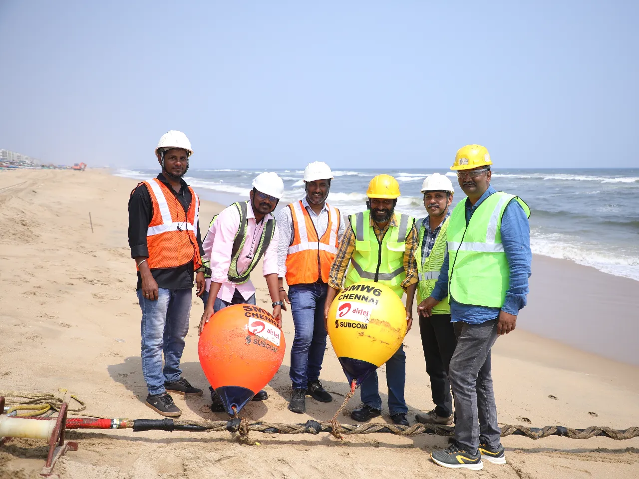 Airtel Expands Global Connectivity with SEA-ME-WE 6 Cable Landing