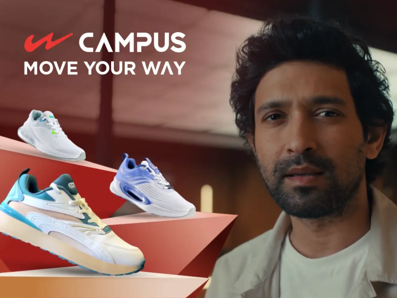 Campus Activewear Launches Move Your Way Campaign with Vikrant Massey