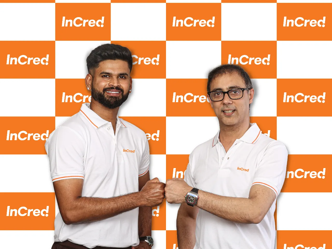 Shreyas Iyer, ace cricketer & Bhupinder Singh, Founder & Group CEO, InCred Group.jpg