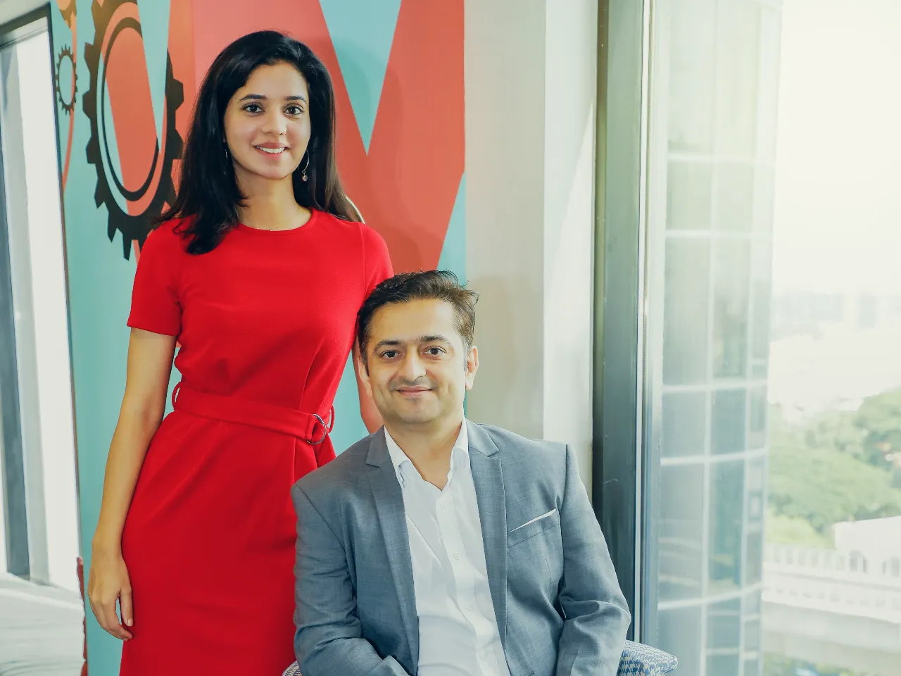 (L-R) Ms. Sneh Sharma, Co-founder & CMO of Dogsee Chew_Mr. Bhupendra Khanal, Co-founder & CEO of Dogsee Chew.jpg