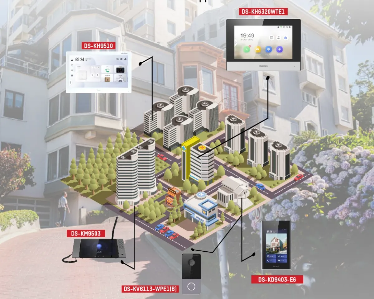 Hikvision Video Door Phone Enhances Apartment Security