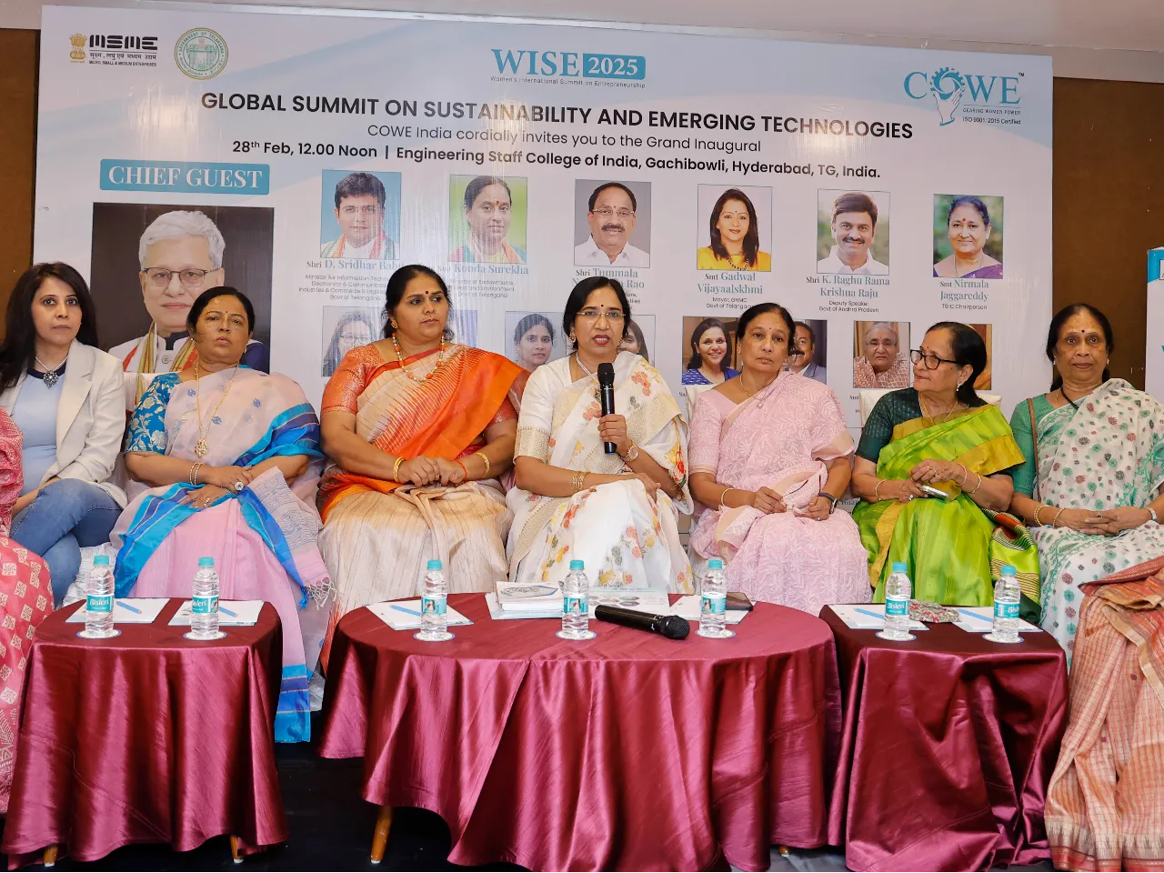 COWE Hosts WISE 2025 for Women Entrepreneurs in Hyderabad