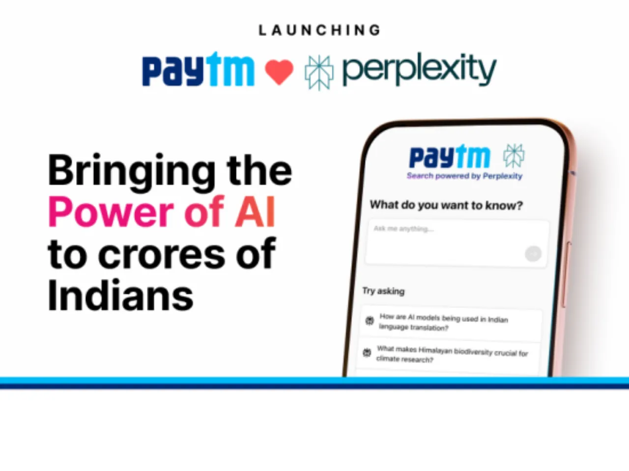 Paytm Partners With Perplexity to Bring AI Search to Indian Users