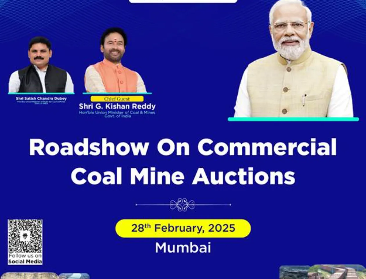 Coal Ministry Organizes Mumbai Roadshow for Mine Auctions, Investments