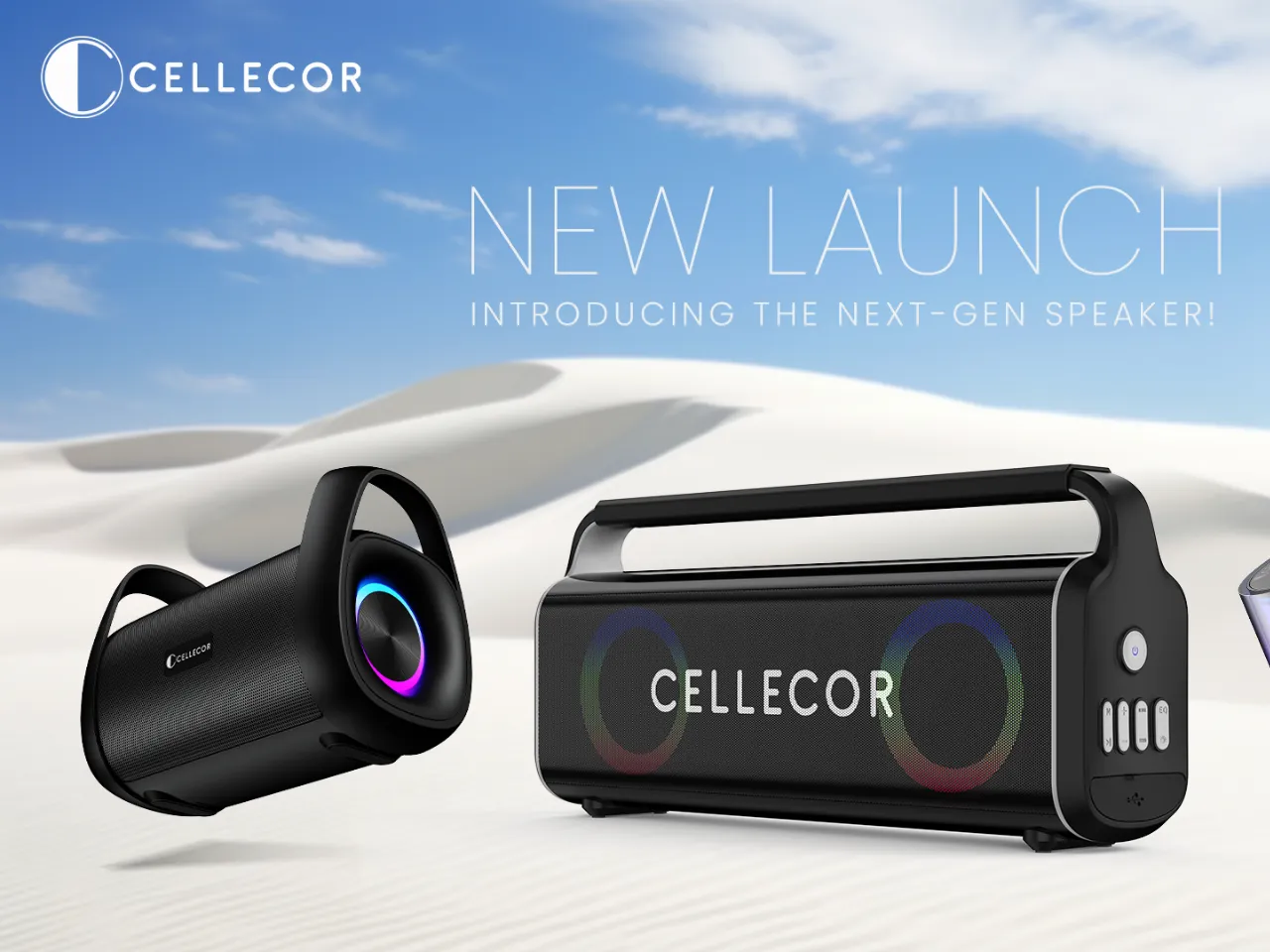 Cellecor Launches New Bluetooth Speakers and Soundbars for Holi